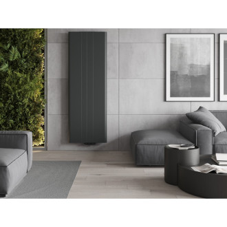 Mexen Line Radiátor 200x60 spodní střed přip, antracit W6VR20SL-200-060-66