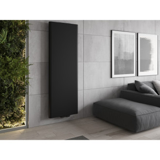 Ocelové deskové otopné těleso Mexen Flat VR20S 2200 x 600 mm, spodní středové připojení, 1520 W, černé - W6VR20S-220-060-70