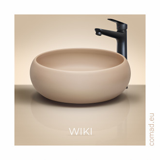 Comad UN-WIKI-MC (113MC) umyvadlo na desku, matné cappuccino 36cm