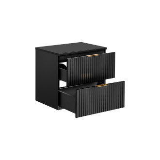 Comad ADEL BLACK 82-60-B-2S koupelnová skříňka pod umyvadlo 60cm