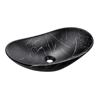 Comad UN-LENA-MB2 (C7811AM-B2) umyvadlo na desku 61,5cm černá matná