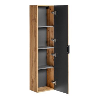 Comad ADEL OAK 80-01-B-1D koupelnová skříňka vysoká