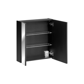 Comad SANTA FE BLACK 84-60-A-2D Zrcadlová skříňka 60 cm