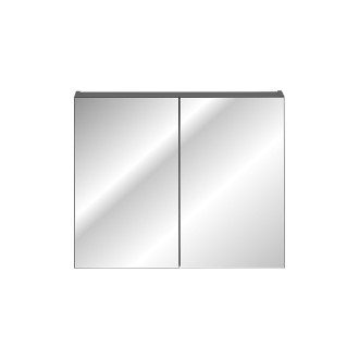 Comad SANTA FE BLACK 84-80-A-2D Zrcadlová skříňka 80 cm