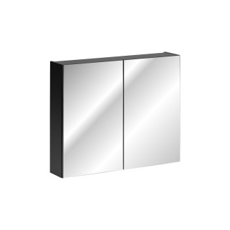 Comad SANTA FE BLACK 84-80-A-2D Zrcadlová skříňka 80 cm