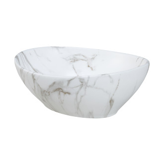 Comad UN-PATI-MW3 (C7138-W3) umyvadlo na desku 40,5cm bílá matná