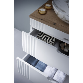 Comad FIJI WHITE 82-80-D-2S Skříňka pod umyvadlo, 80cm