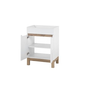 Comad BALI WHITE 820 -60 CM FSC skříňka pod umyvadlo 60cm, bílá
