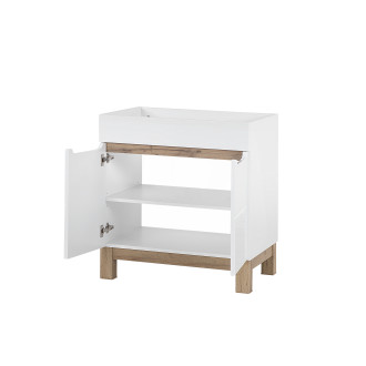 Comad BALI WHITE 821 -80 CM FSC skříňka pod umyvadlo 80cm, bílá