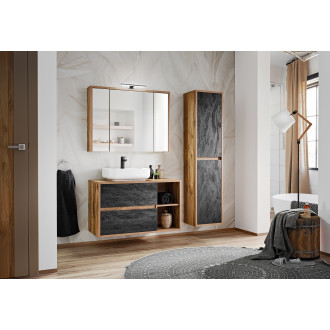 Comad HAMPTON CONCRETE 800-01  FSC Vysoká skříň