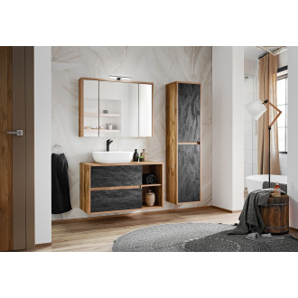 Comad HAMPTON CONCRETE 800-01  FSC Vysoká skříň