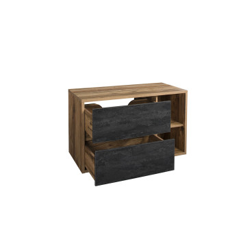 Comad HAMPTON CONCRETE 824-100BL FSC Skříňka pod umyvadlo 100CM