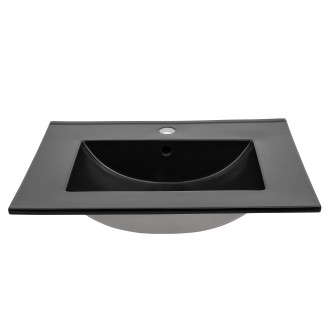 COMAD UM-LAVA BLACK 60 DP Nábytkové umyvadlo, černá