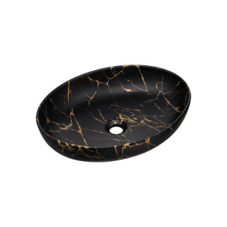Comad UN-MONA-MB12 (C78166M-B12) umyvadlo na desku 52cm černá matná