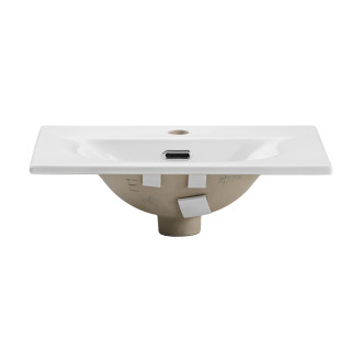 Comad SKY 3  50CM WHITE GLOSS umyvadlo na desku, 50x40cm