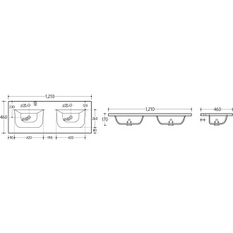 Comad SET-ADC 120CM SKY