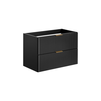 Comad ADEL BLACK 82-80-B-2S koupelnová skřínka pod umyvadlo 80 cm