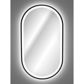 Comad LUSTRO LED CZARNE APOLLO 2 900X500 Zrcadlo LED, černá 900X500