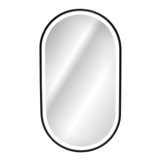 Comad LUSTRO LED CZARNE APOLLO 2 900X500 Zrcadlo LED, černá 900X500