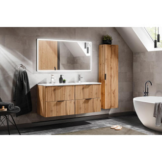 Comad ADEL OAK 80-01-B-1D koupelnová skříňka vysoká