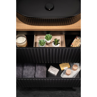 Comad NOVA BLACK D2 82-60-2D Koupelnová skříňka, dvířka 60cm
