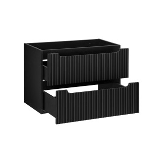 Comad NOVA BLACK D2 82-80-2S Koupelnová skříňka, šuplíky 80cm
