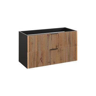 Comad XILO BLACK WOTAN 82-100-D-2S Skříňka pod umyvadlo 100cm