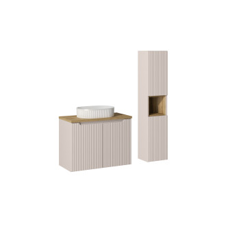 Comad SET-NOC B OAK 80CM D UN BEYOND 5 WH HC