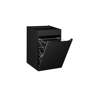 COMAD NOVA BLACK 40 Skříňka 40cm s košem na prádlo
