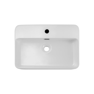Comad TRUST 2 WHITE MATT umyvadlo na desku 55x38cm