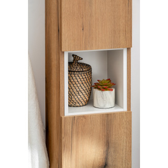 Comad NOVA OAK A 80-03-2D(W80-01A) Vysoká skříňka
