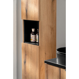 Comad NOVA OAK A 80-03-2D(W80-01A) Vysoká skříňka