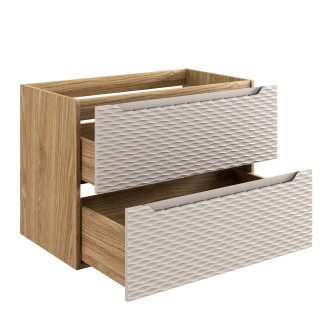 Comad OCEAN BEIGE 82-80-2S Koupelnová skříňka, šuplíky 80cm