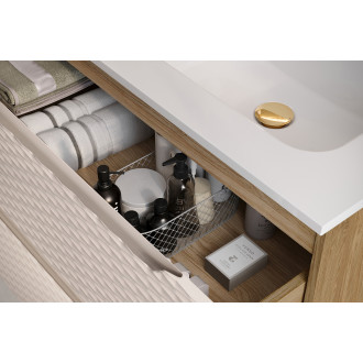 Comad OCEAN BEIGE 82-80-2S Koupelnová skříňka, šuplíky 80cm