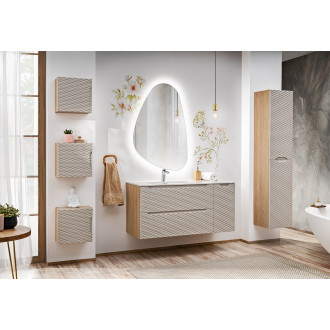 Comad OCEAN BEIGE 80-02-2D Vysoká skříňka