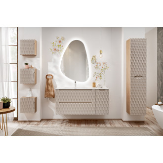 Comad OCEAN BEIGE 80-02-2D Vysoká skříňka