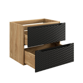Comad OCEAN BLACK 82-70-2S Koupelnová skříňka, šuplíky 70cm