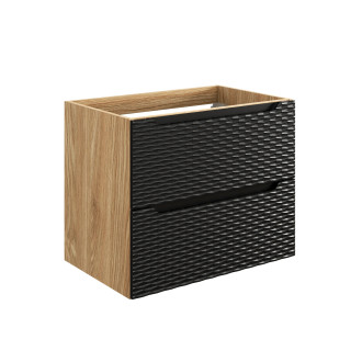 Comad OCEAN BLACK 82-70-2S Koupelnová skříňka, šuplíky 70cm