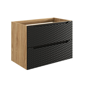 Comad OCEAN BLACK 82-80-2S Koupelnová skříňka, šuplíky 80cm