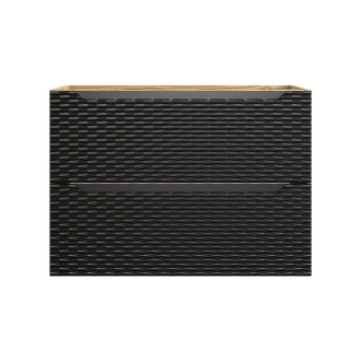 Comad OCEAN BLACK 82-80-2S Koupelnová skříňka, šuplíky 80cm