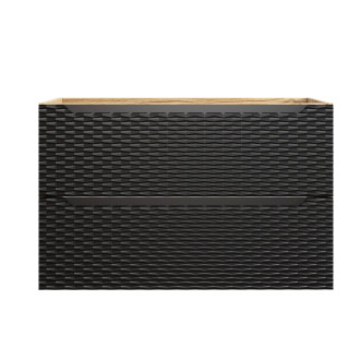 Comad OCEAN BLACK 82-90-2S Koupelnová skříňka, šuplíky 90cm