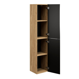 Comad OCEAN BLACK 80-02-2D Vysoká skříňka, dveře
