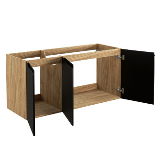 Comad LUXOR BLACK 82-120-3D Koupelnová skříňka, dvířka 120cm