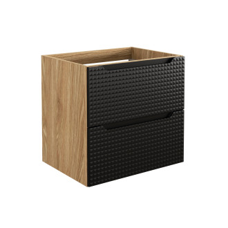 Comad LUXOR BLACK 82-60-2S Koupelnová skříňka, šuplíky 60cm