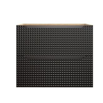Comad LUXOR BLACK 82-70-2S Koupelnová skříňka, šuplíky 70cm