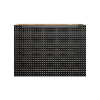 Comad LUXOR BLACK 82-80-2S Koupelnová skříňka, šuplíky 80cm