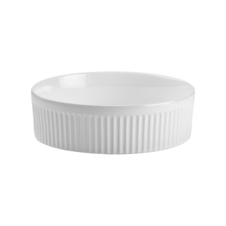 Comad BEYOND 2 WHITE umyvadlo na desku 36x36cm, bílá