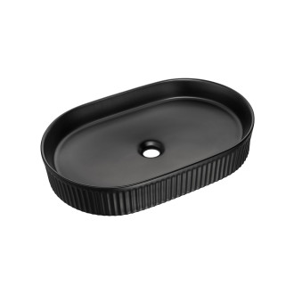 Comad BEYOND 3 BLACK umyvadlo na desku 56x36cm, černá matná