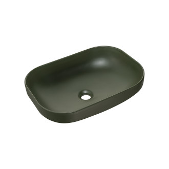 Comad UN-NELI-MFG (78589MFG) umyvadlo na desku 50,4cm zelená matná