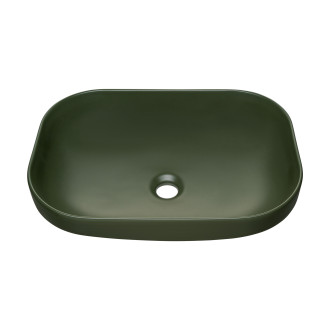 Comad UN-NELI-MFG (78589MFG) umyvadlo na desku 50,4cm zelená matná